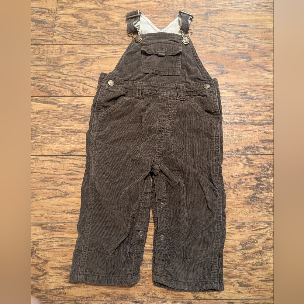 $ Gymboree Brown‎ Corduroy Overalls